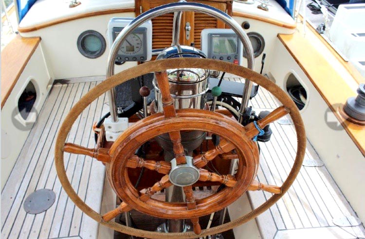 Ships Wheel for Tayana 37